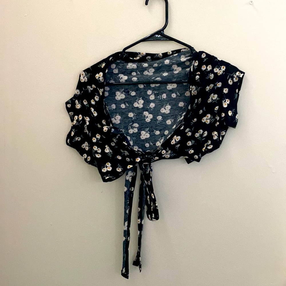 Sunflower crop top